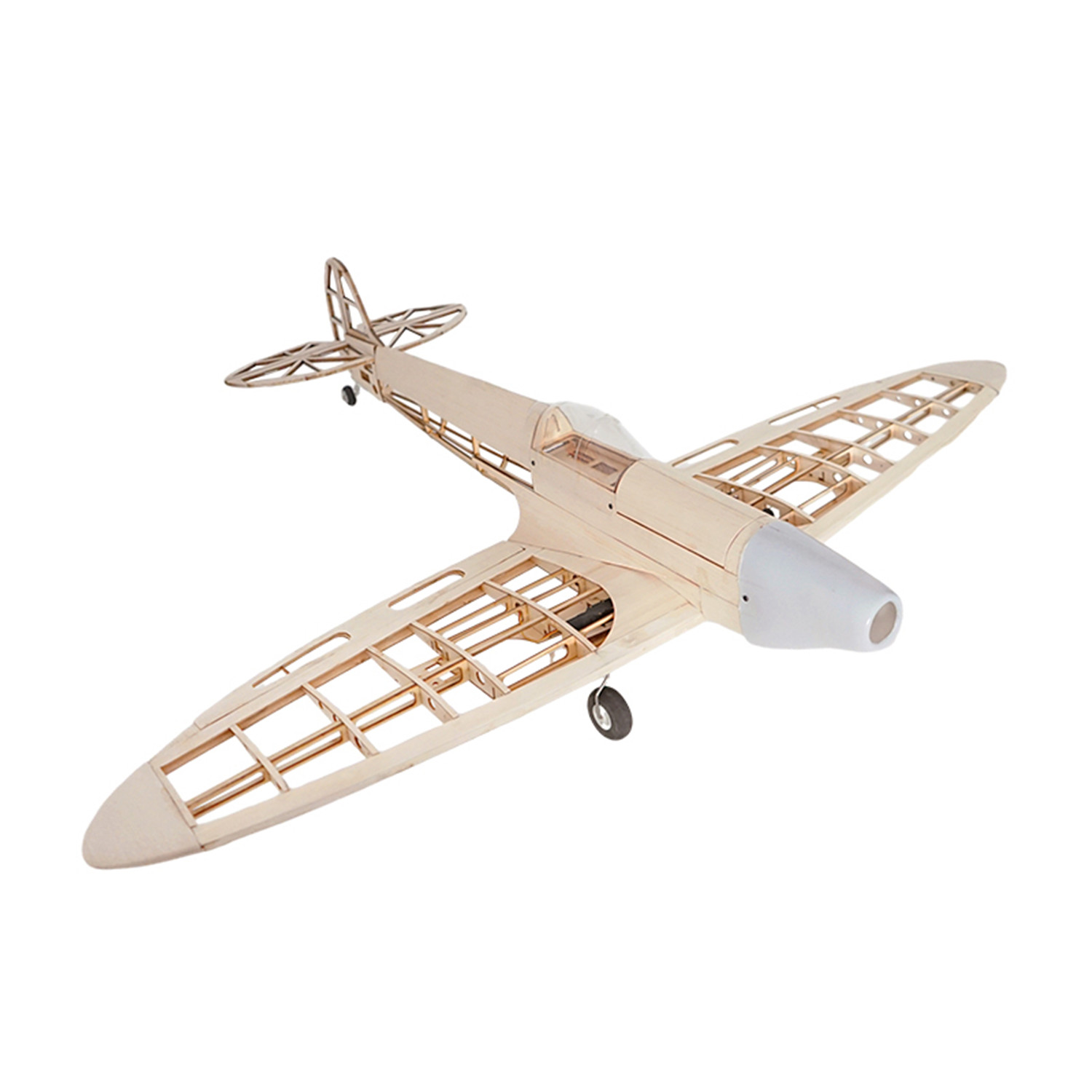Model Kit Spitfire - RC 비행기 레이저 컷 발사 나무