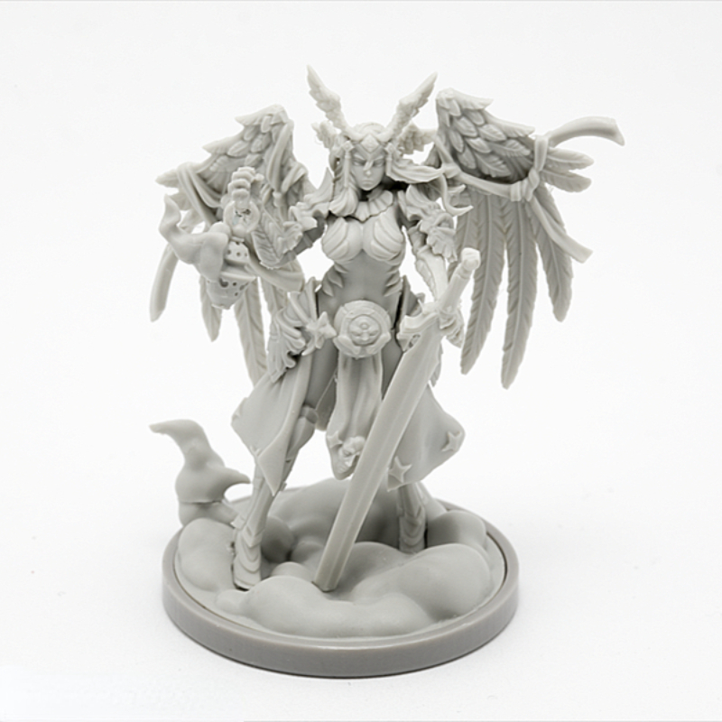 Model Kit Valkyrie - 30mm 베이스 비율 수지 피규어 모델