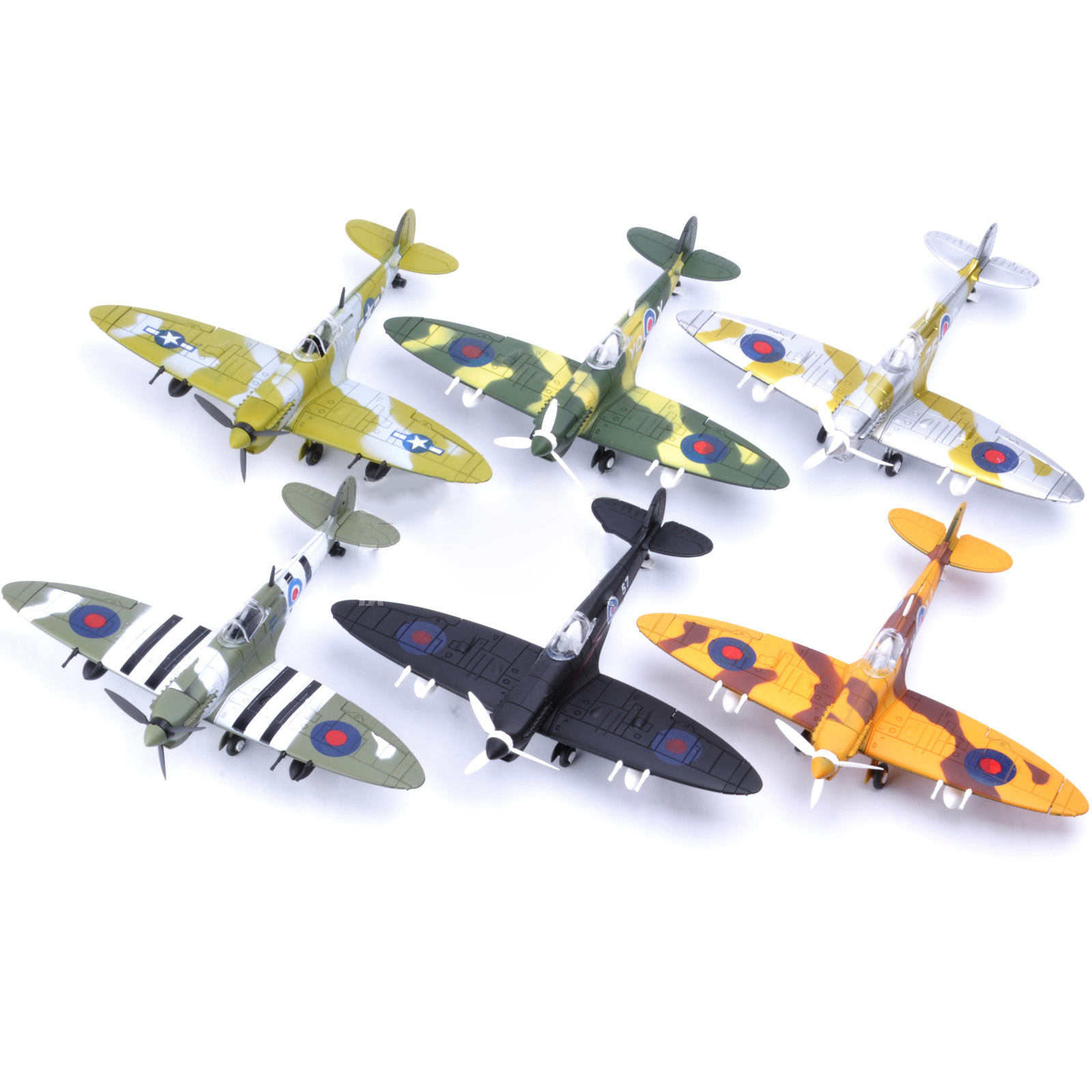 Model Kit Spitfire - 1:48 영국 스핏파이어 허리케인 F4U 해적