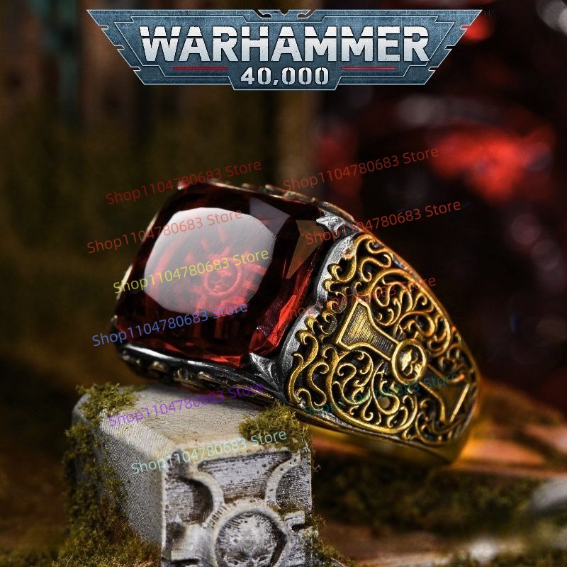 Model Kit Warhammer - 40K 인퀴지터 조절 가능 반지, 표시된