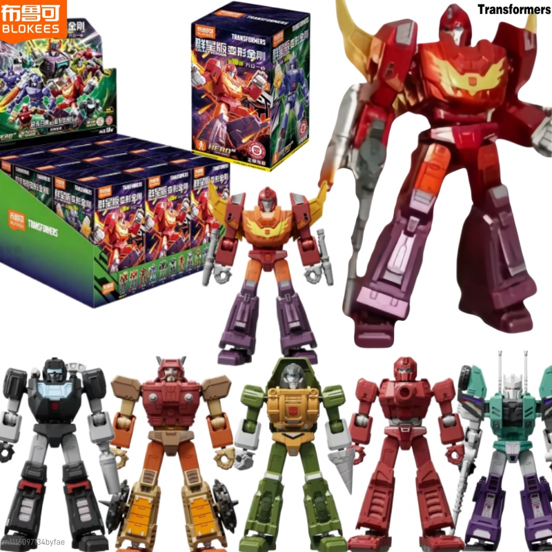 Model Kit Rodimus - BLOKEES 트랜스포머 빌딩 블록 멀티스타 에디션,