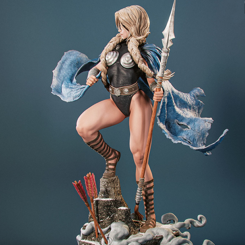 Model Kit Valkyrie - 2가지 스타일 게임 캐릭터 6677 발키리