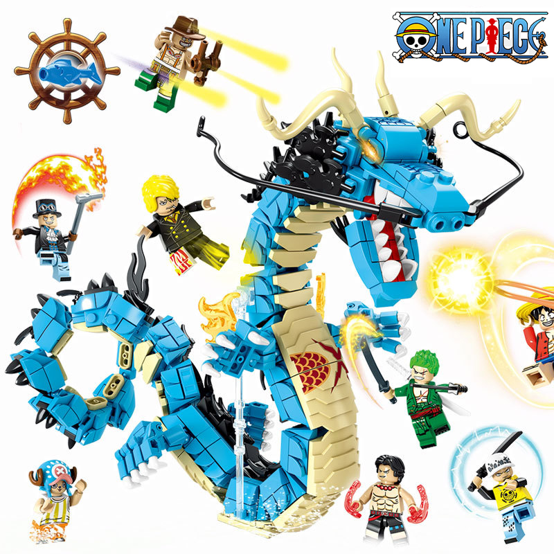 Model Kit Gundam Bandai - 원피스 빌딩 블록 랜덤박스 루피 조로