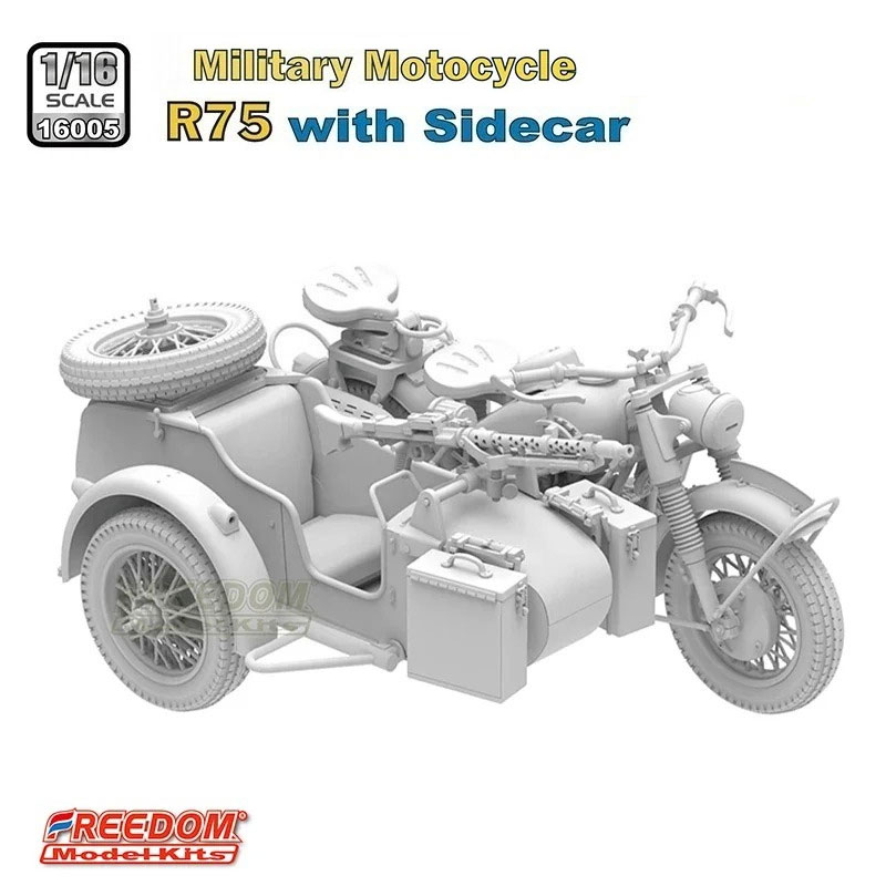 프리덤 F16005 1/35 스케일 R75 삼륜 오토바 - Model Kit Hobby 리뷰 및 가격