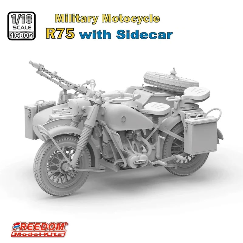 프리덤 F16005 1/35 스케일 R75 삼륜 오토바 - Model Kit Hobby 리뷰 및 가격