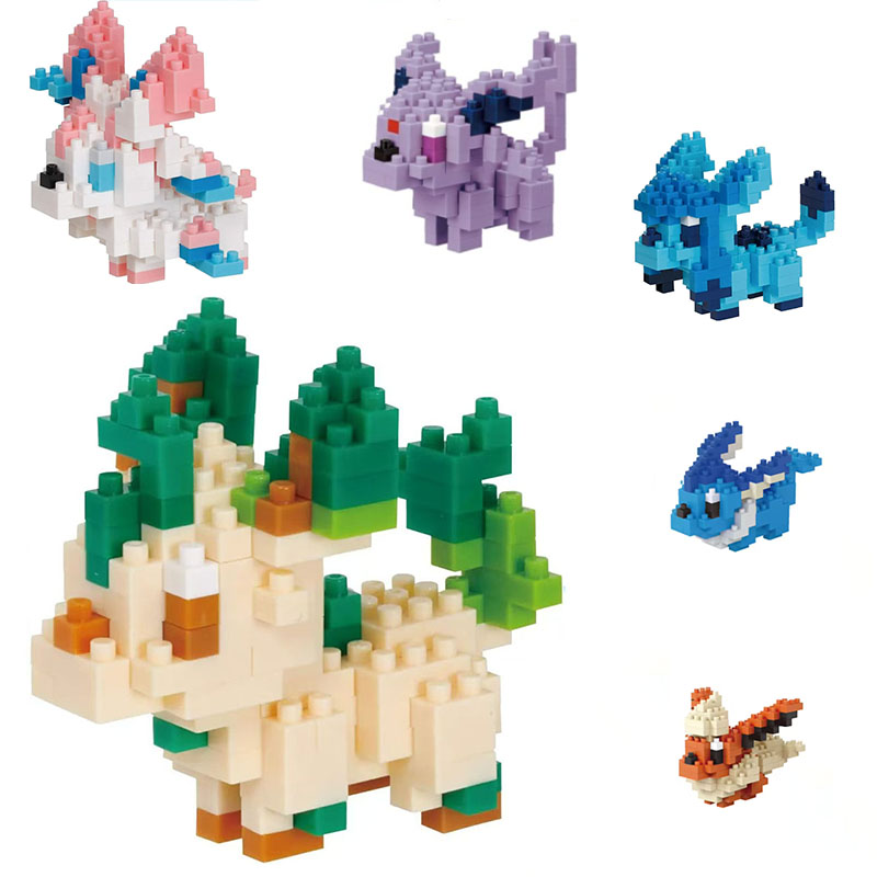 카와이 나노블록 정품 포켓몬 이브이 블라인드 백 빌딩  - Model Kit Pokemon 리뷰 및 가격