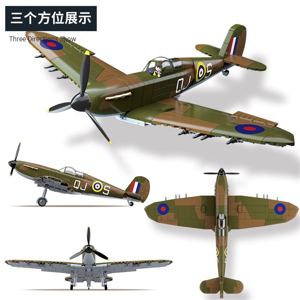 세계대전 군대 군인 SWAT 영국: 스핏파이어 전투기  - Model Kit Spitfire 리뷰 및 가격