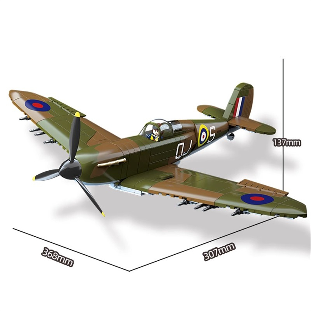 세계대전 군대 군인 SWAT 영국: 스핏파이어 전투기  - Model Kit Spitfire 리뷰 및 가격