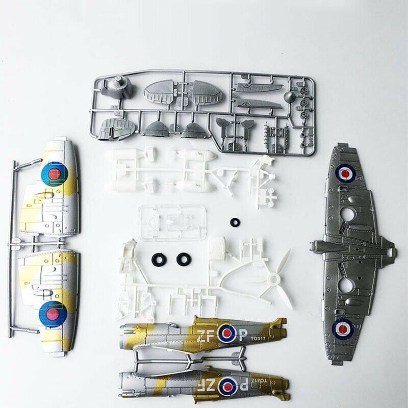 1:48 영국 스핏파이어 허리케인 F4U 해적 조립 전 - Model Kit Spitfire 리뷰 및 가격