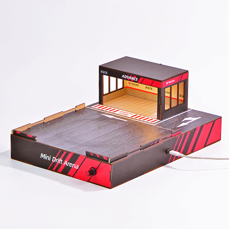 1:64 스케일 DIY 드리프트 트랙 디오라마 (회전식 - Model Kit Toy 리뷰 및 가격