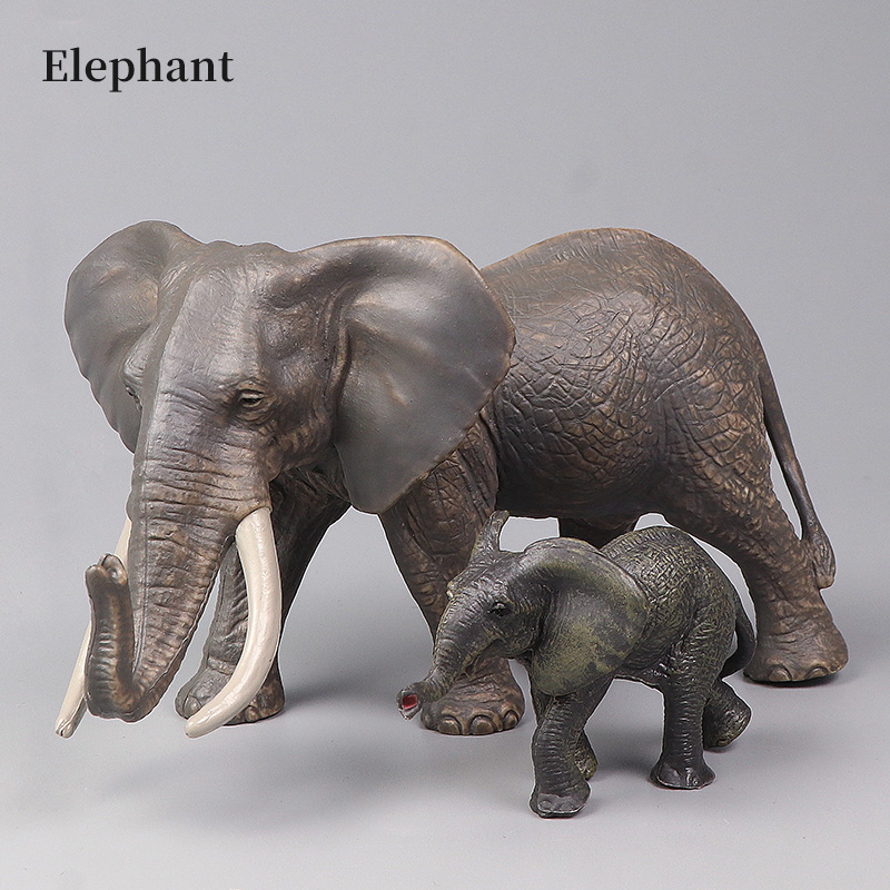 아프리카 야생 동물 큰 맘모 코끼리 모델 시뮬레이션 액 - Model Kit Brand 리뷰 및 가격