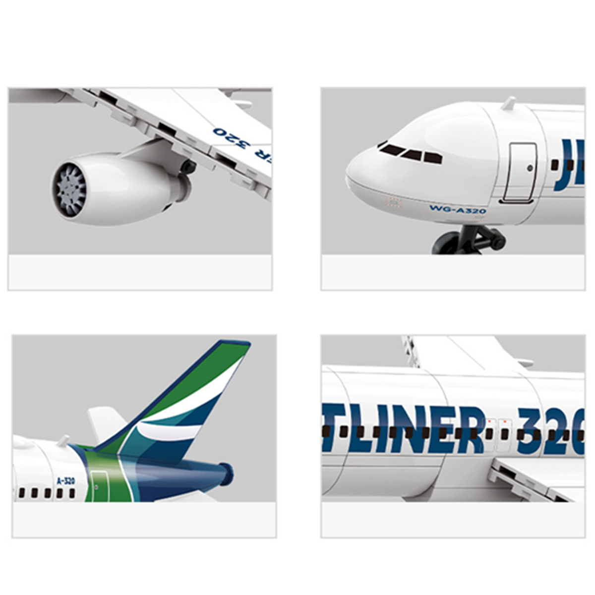모형 비행기 항공 A320 항공기 제트기 모형 장식용  - Model Kit Toy 리뷰 및 가격