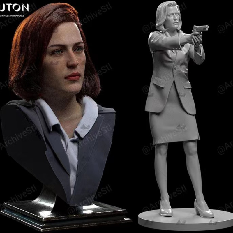 Gillian Anderson Cully 75mm 수지 - Model Kit Warhammer 리뷰 및 가격