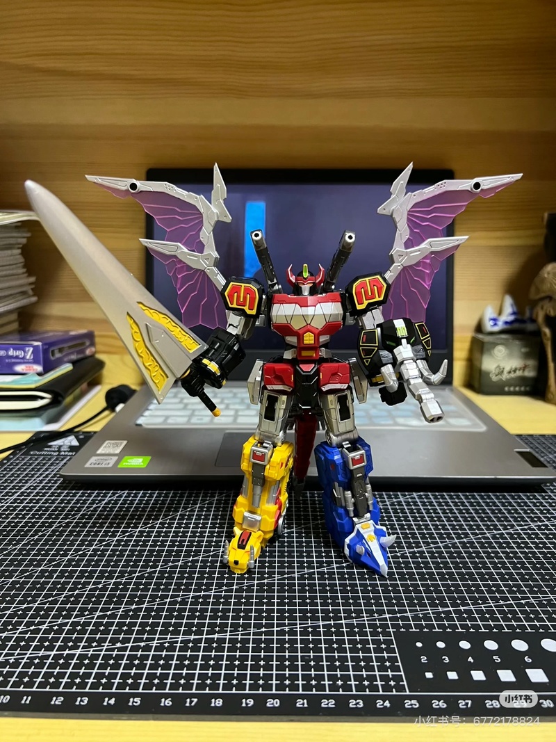 파워 레인저스 러키 캣 마이크로 카이사르 차고 키트 액 - Model Kit Megazord 리뷰 및 가격