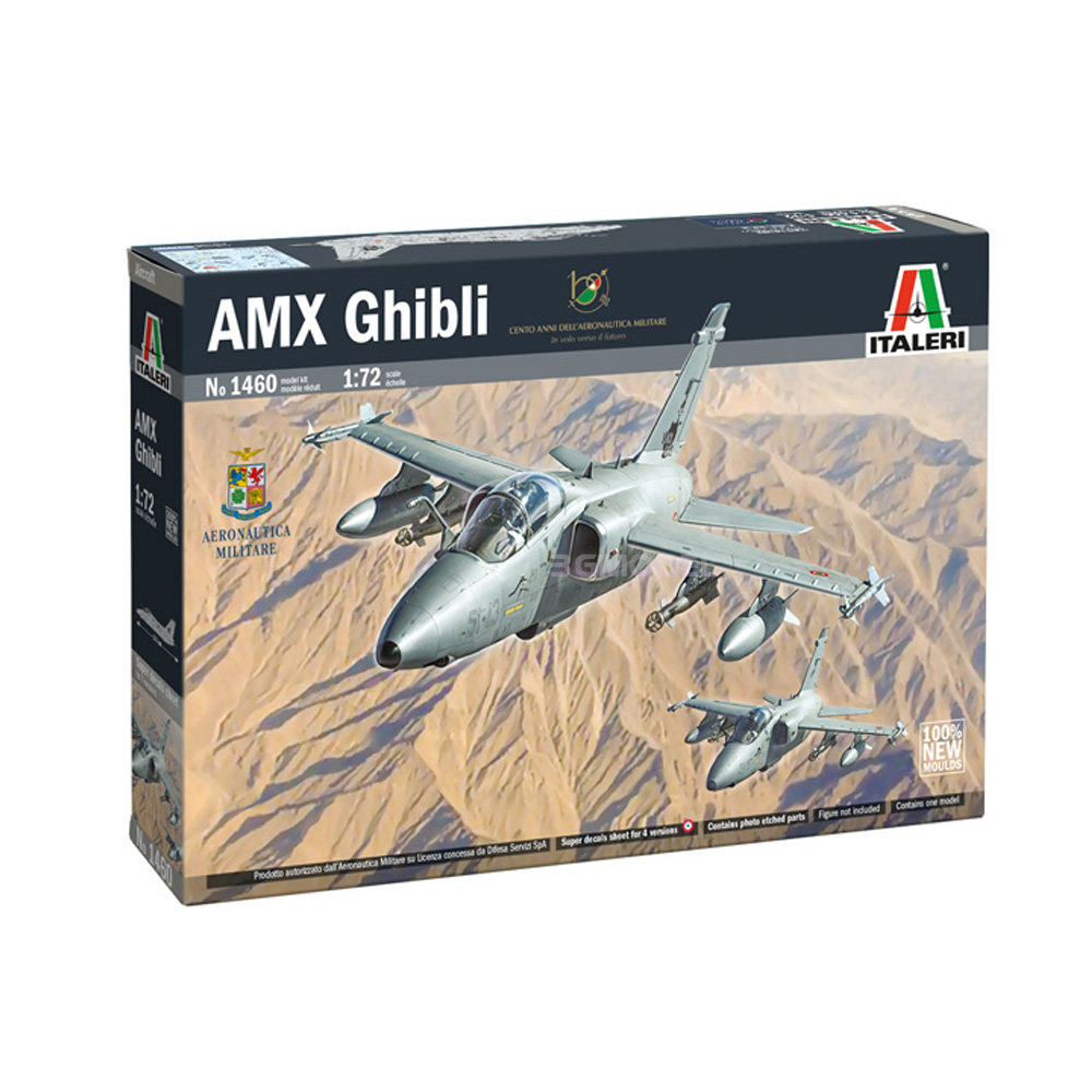 ITALERI IT1460 1/72 AMX 1인승 전투 - Model Kit Hobby 리뷰 및 가격
