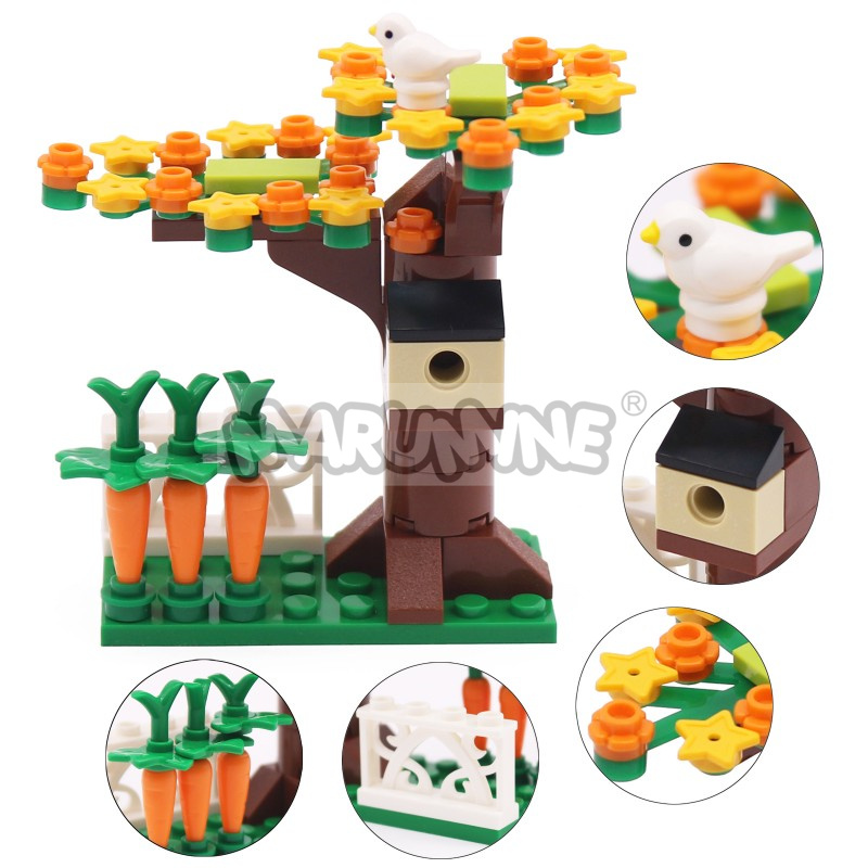 마루미네 소형 입자 MOC 브릭 트리 하우스 세트 (새 - Model Kit Centaur 리뷰 및 가격