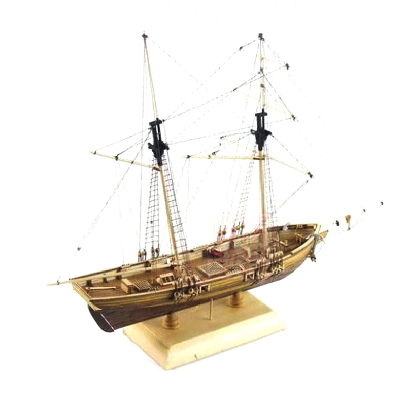 새로운 1PC 1:70 신형 항구 목재 범선 모형 DI - Model Kit New 리뷰 및 가격